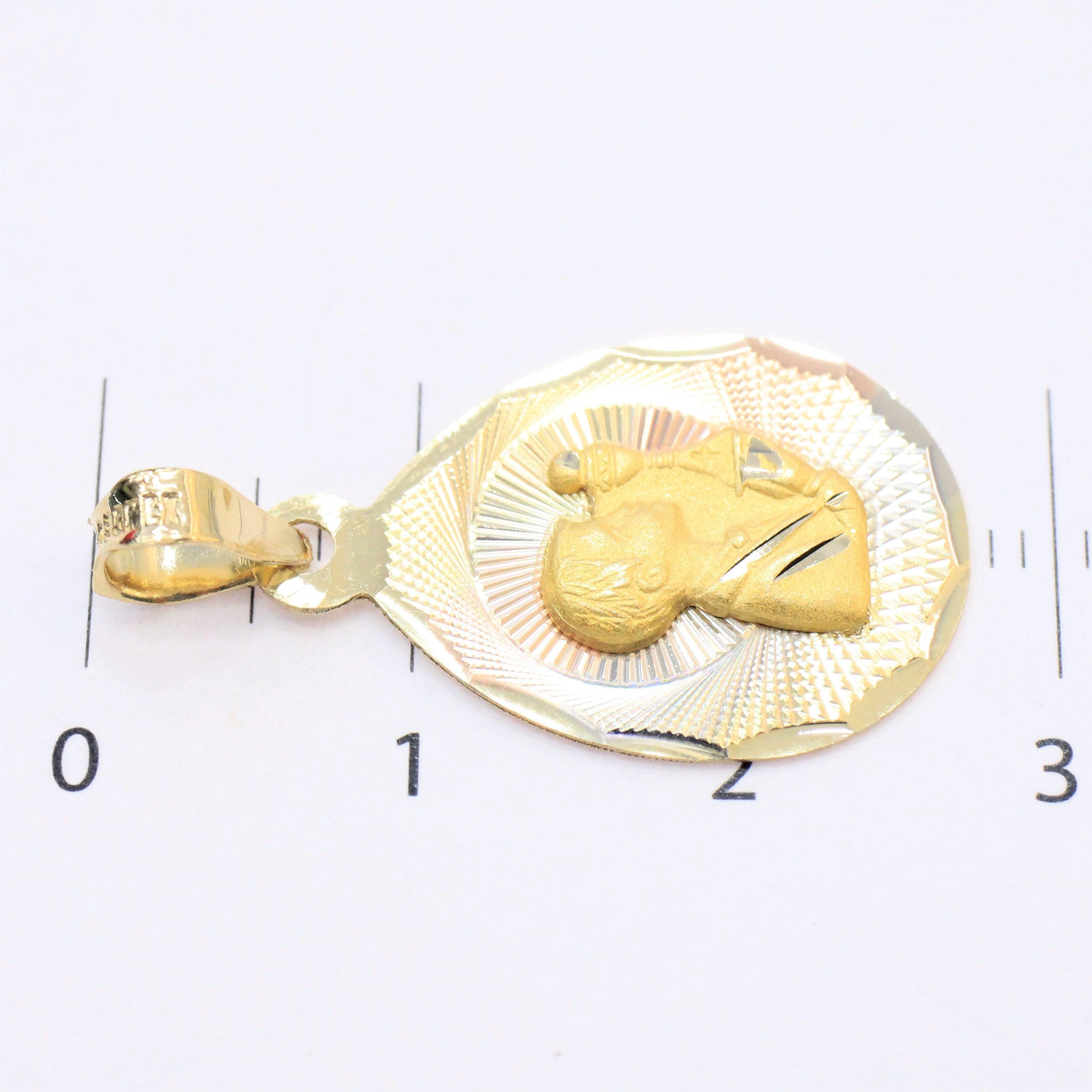 MEDALLA RELIGIOSA ORO 10K