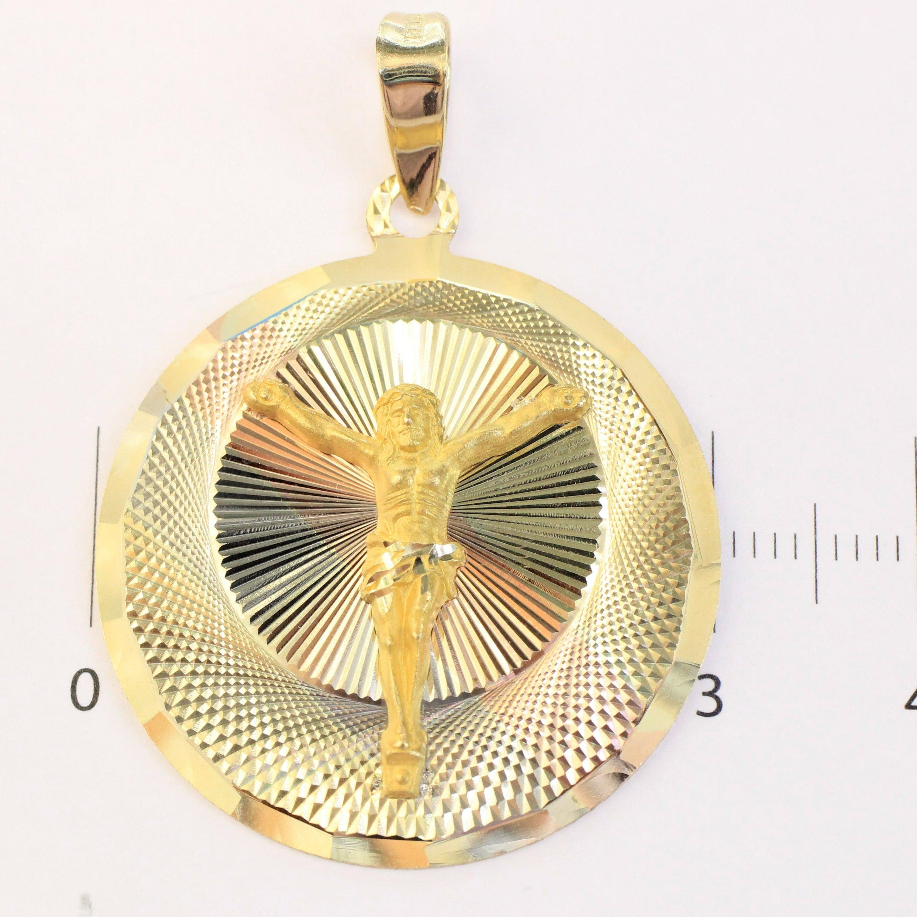 MEDALLA RELIGIOSA ORO 10K