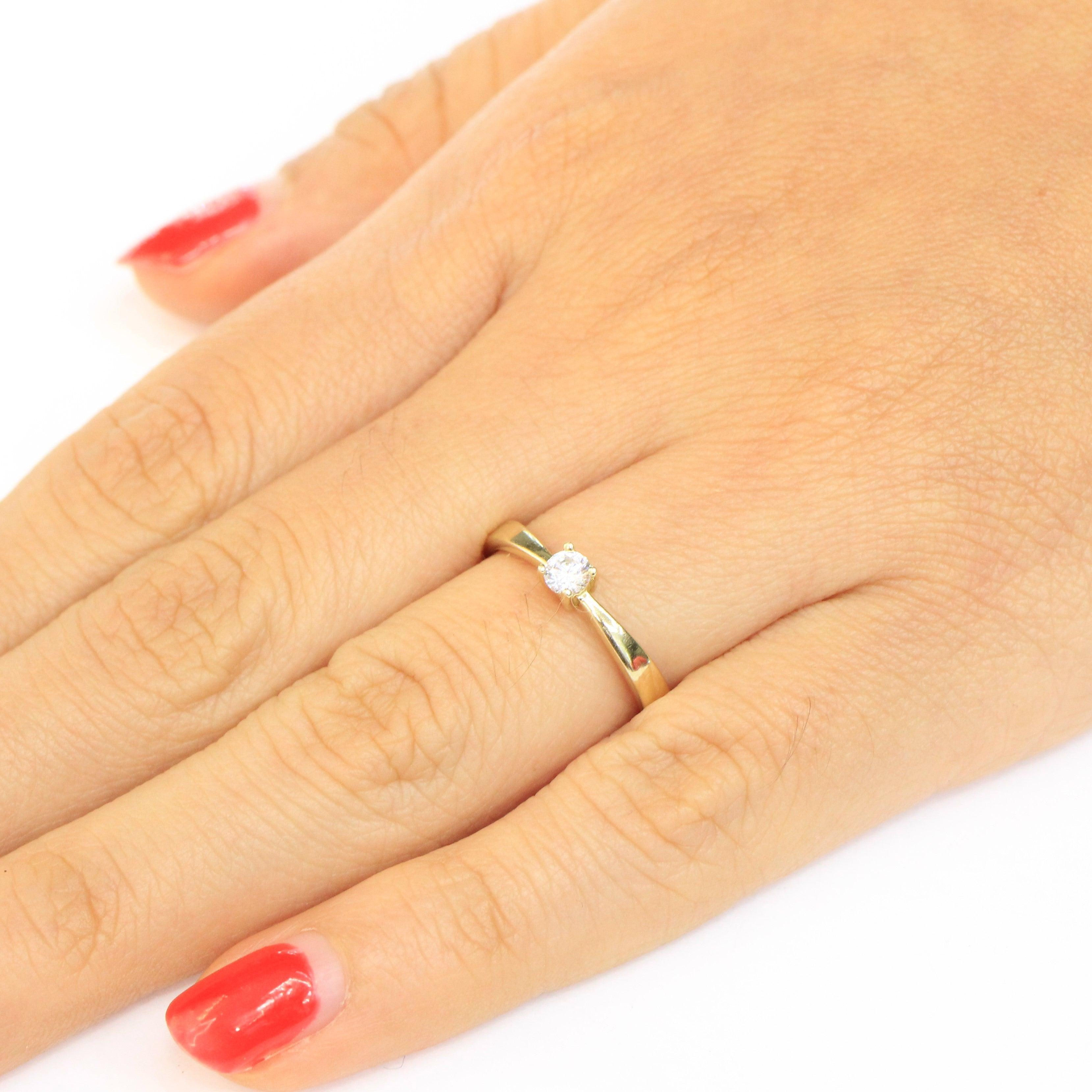 ANILLOS DE COMPROMISO 10K - Orovel's Collection