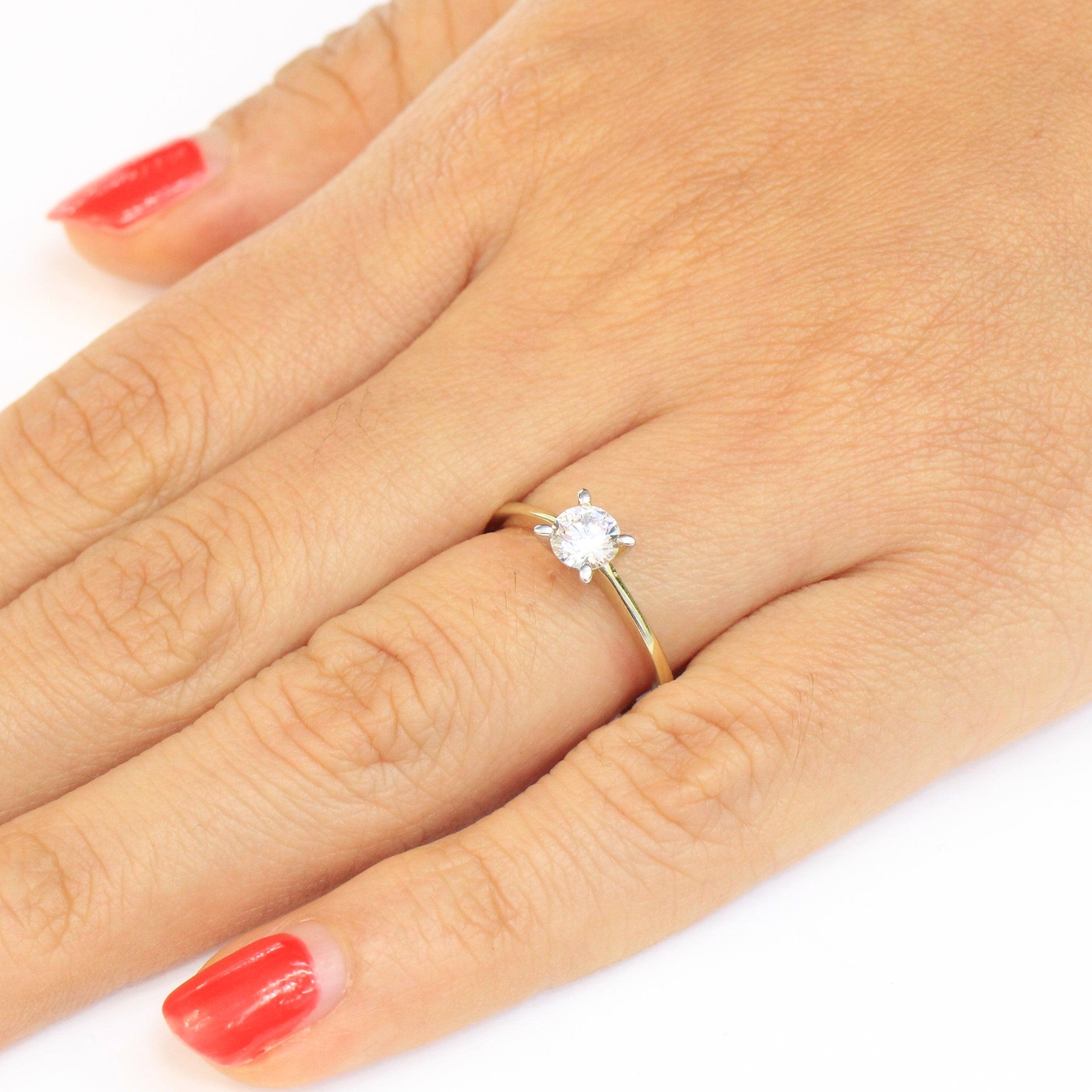 ANILLOS DE COMPROMISO 10K - Orovel's Collection