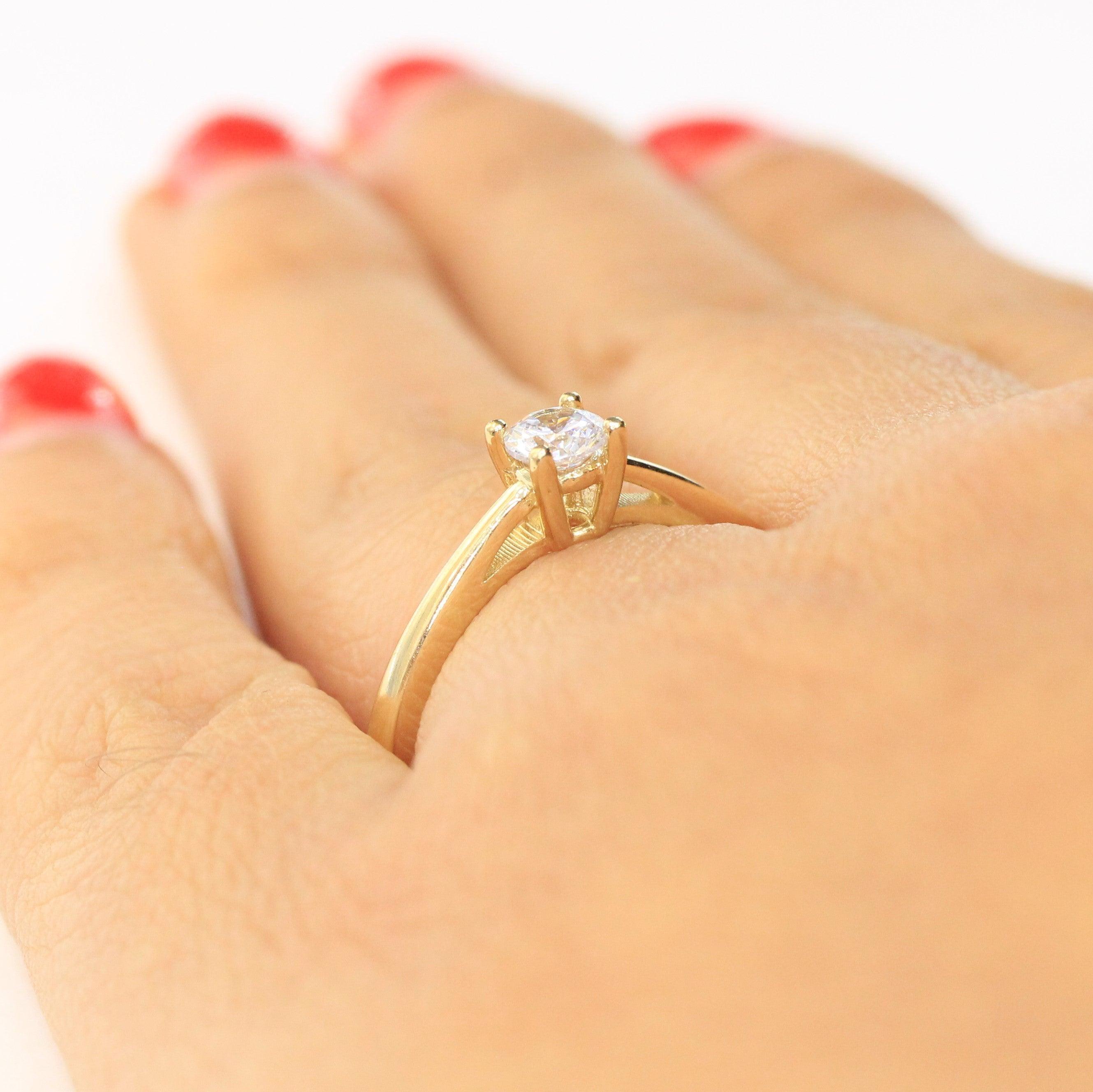 ANILLOS DE COMPROMISO 10K - Orovel's Collection